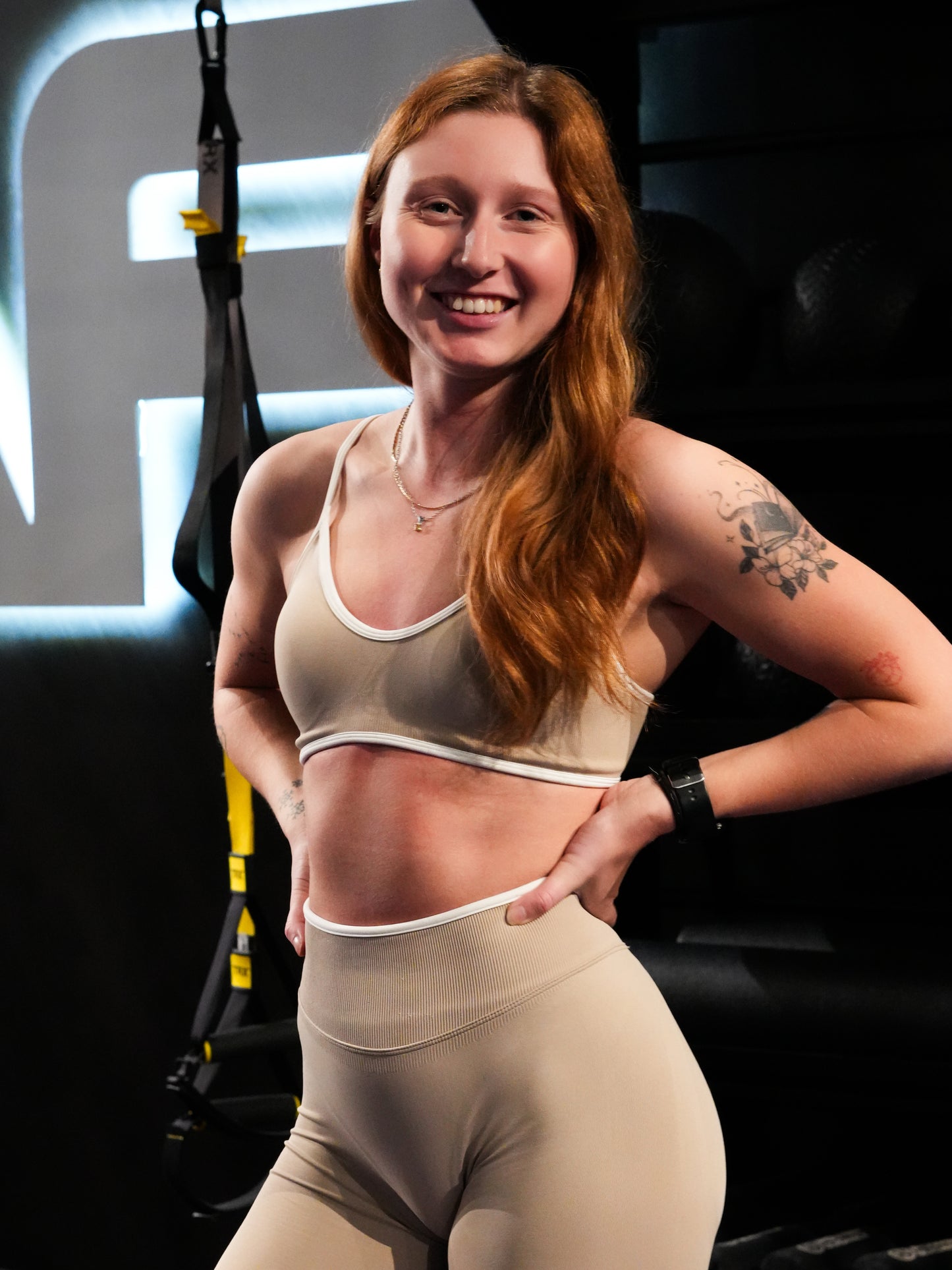 Sport Bra Signature Nude