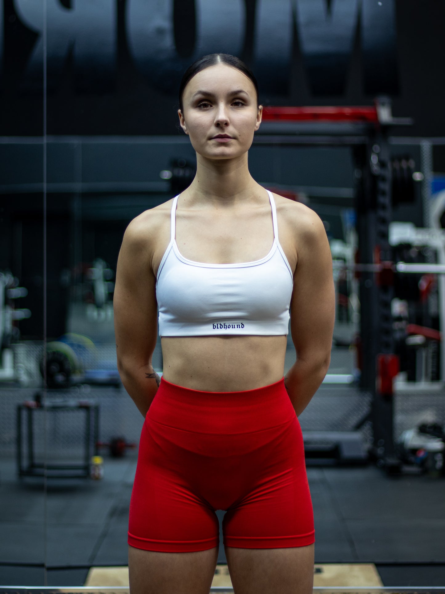 Brassière de Sport Core Bldhound Blanc